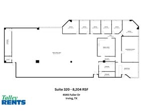 4545 Fuller Dr, Irving, TX for lease Site Plan- Image 1 of 10