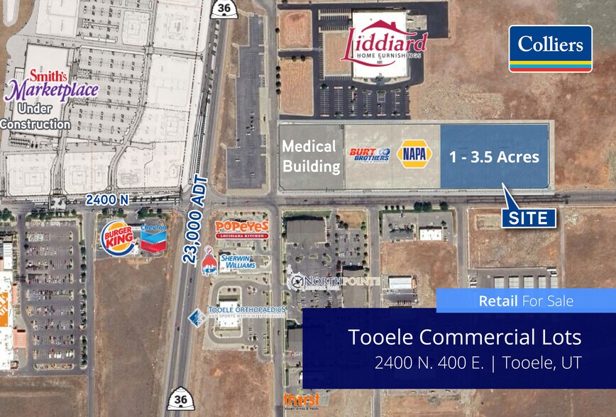 2400 N 400 E, Tooele, UT à vendre - Photo du bâtiment - Image 1 de 11