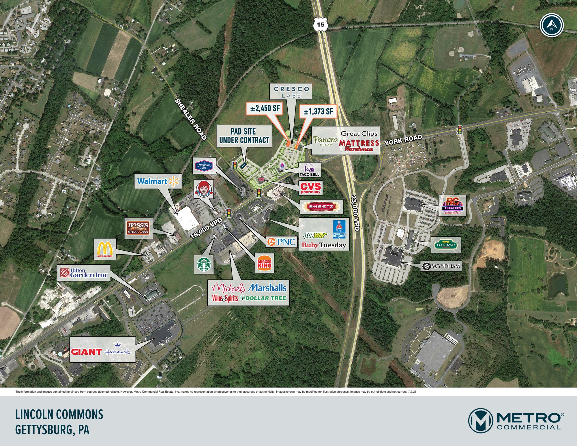 1380 York Rd, Gettysburg, PA for lease Building Photo- Image 1 of 3
