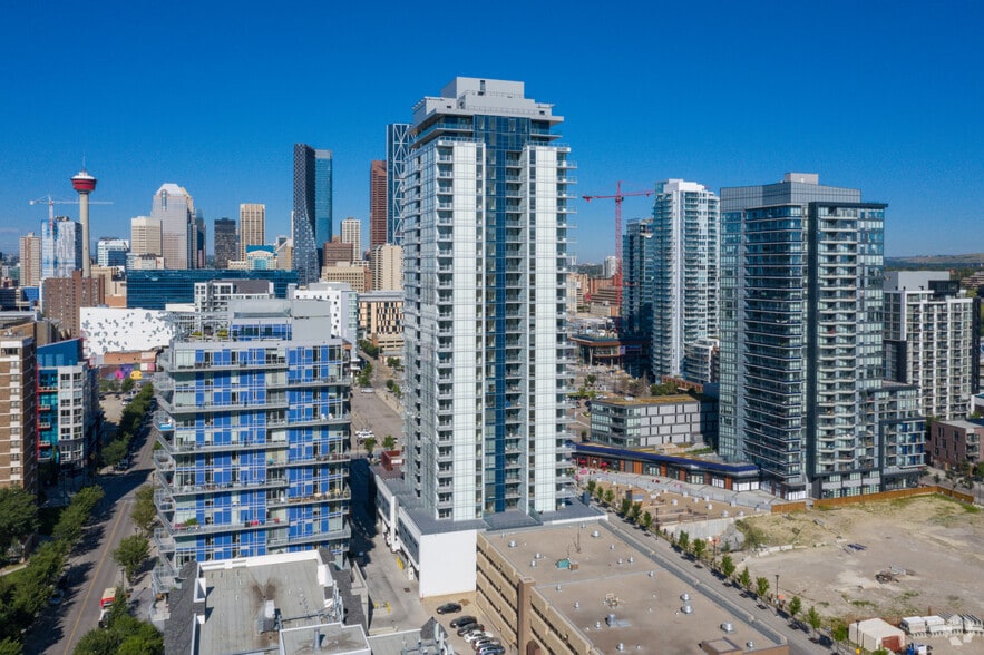 611 7th Av SE, Calgary, AB for lease - Aerial - Image 2 of 4