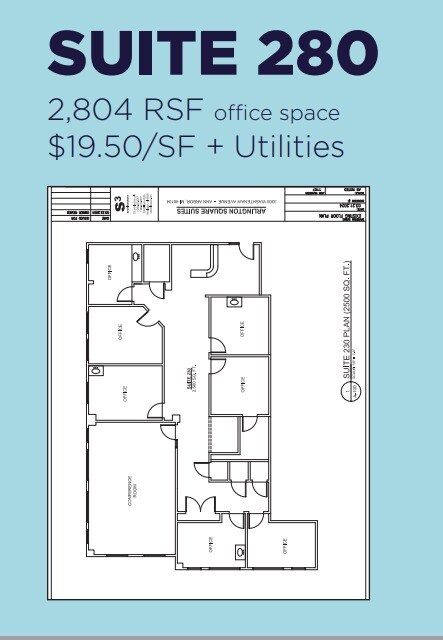 3280-3300 Washtenaw Ave, Ann Arbor, MI for lease Floor Plan- Image 1 of 4