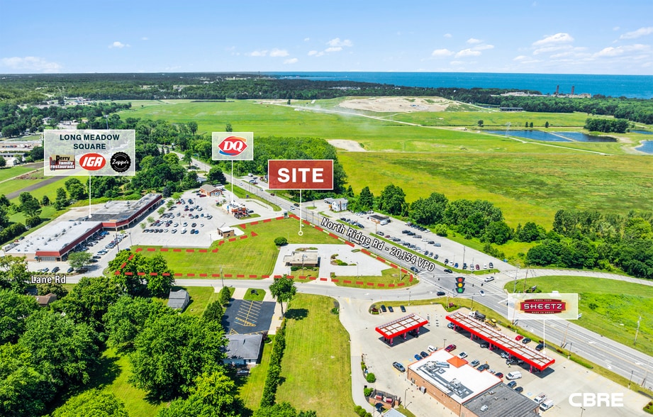 2772 N Ridge Rd, Perry, OH for lease - Aerial - Image 2 of 4