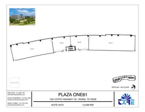 7301 N State Highway 161, Irving, TX for lease Floor Plan- Image 1 of 1