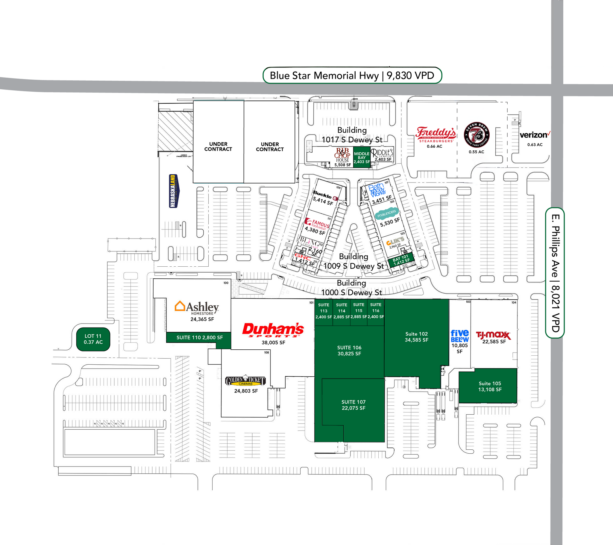 1000 S Dewey St, North Platte, NE for lease Site Plan- Image 1 of 1