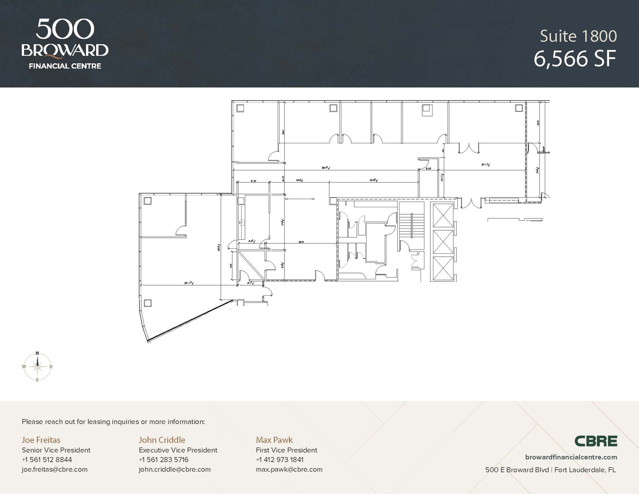 500 E Broward Blvd, Fort Lauderdale, FL à louer Photo intérieure- Image 1 de 1