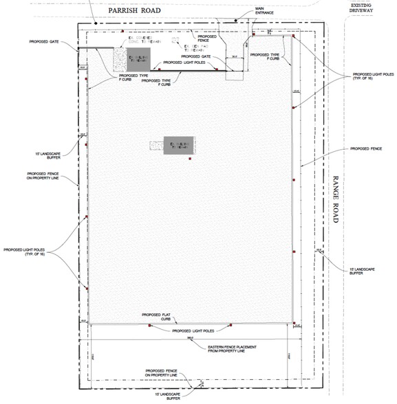 2655 Parrish Rd, Cocoa, FL à louer - Plan de site - Image 1 de 2