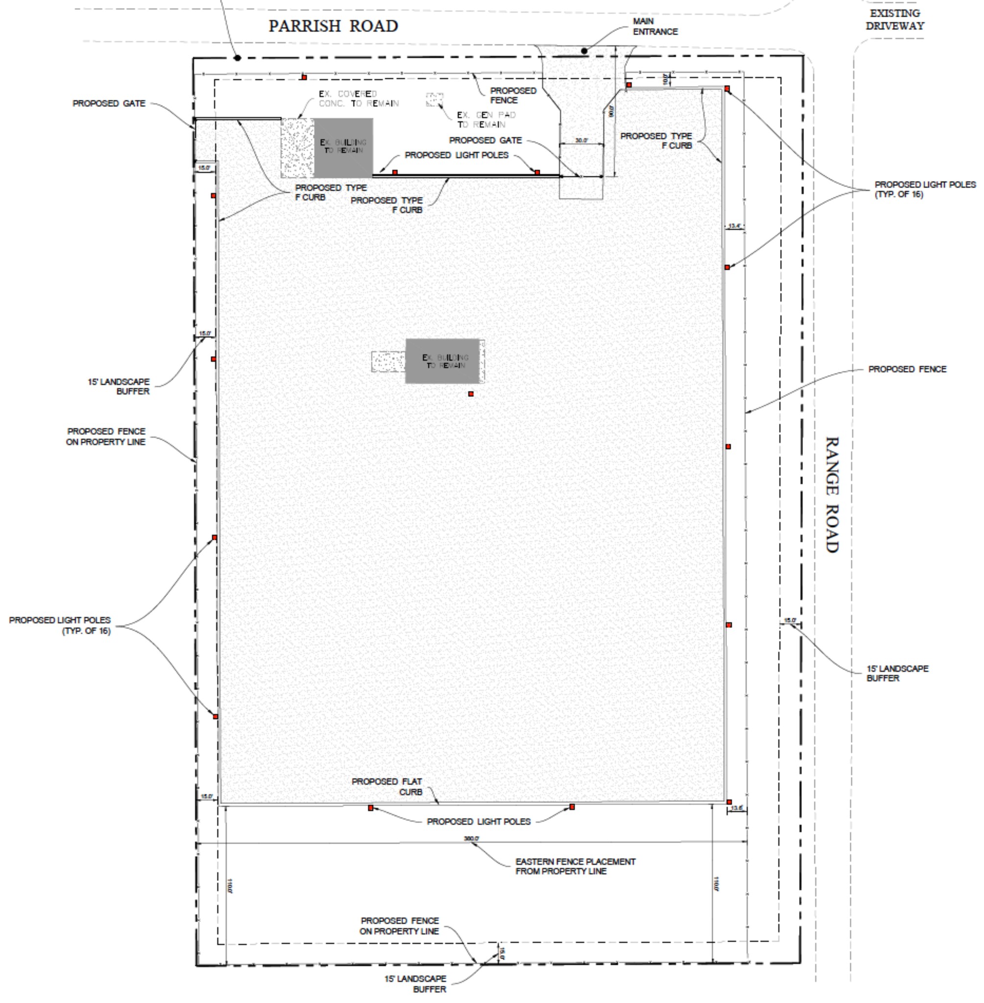 2655 Parrish Rd, Cocoa, FL à louer Plan de site- Image 1 de 3