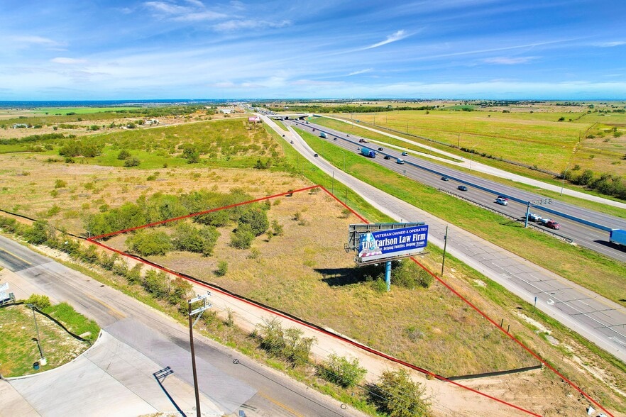 14001 IH 35 Service rd, Jarrell, TX for sale - Aerial - Image 3 of 4