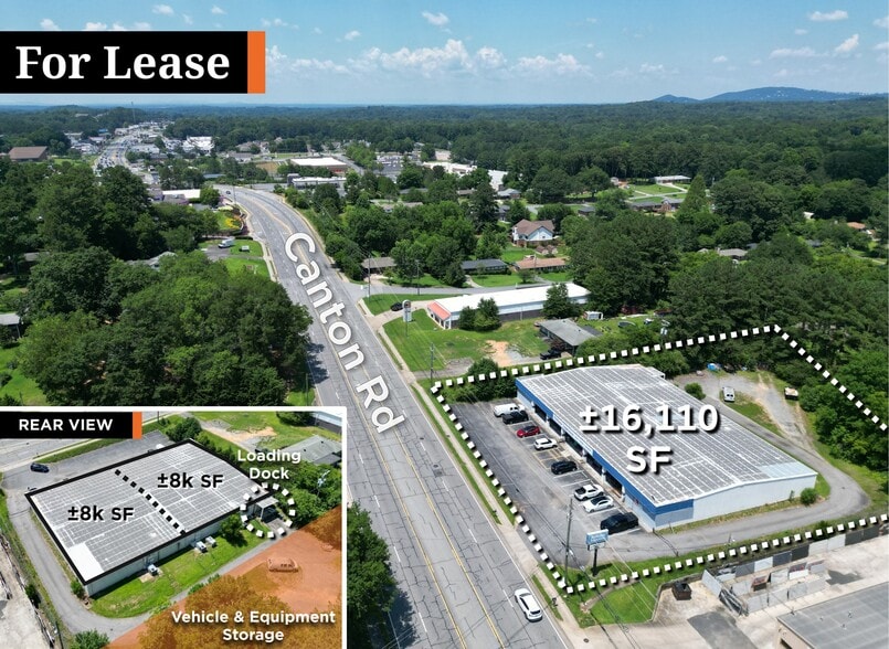 2568 Canton Rd, Marietta, GA for lease - Building Photo - Image 1 of 9