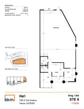 7425 S Harl Ave, Tempe, AZ for lease Floor Plan- Image 1 of 1