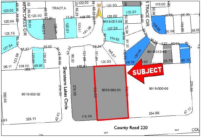 County Road 220, Middleburg, FL à vendre - Plan cadastral - Image 3 de 4