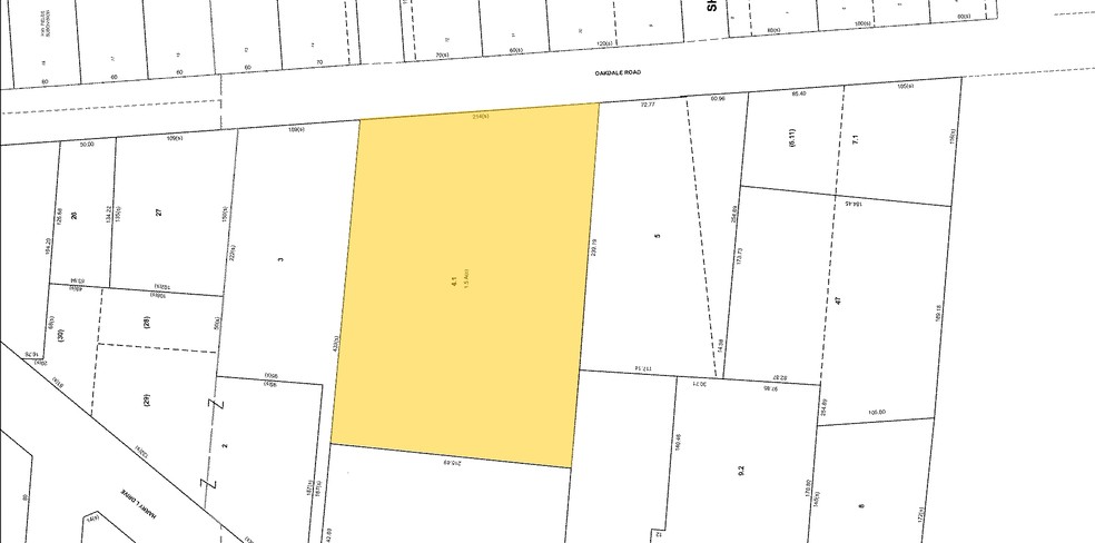 157 Oakdale Rd, Johnson City, NY à vendre - Plan cadastral - Image 2 de 8