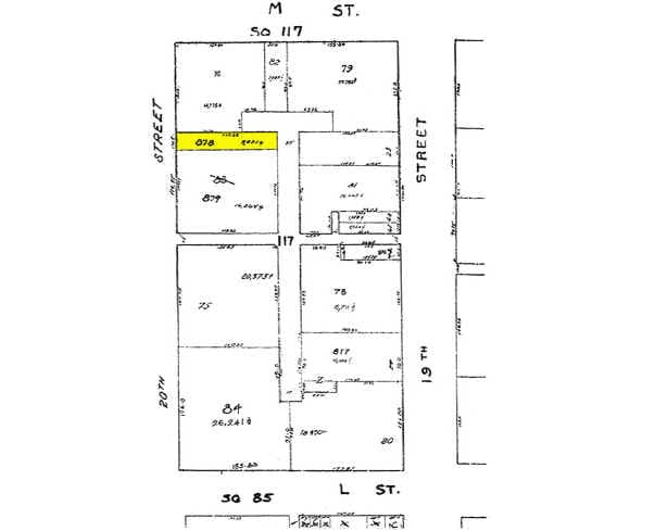 1147 20th St NW, Washington, DC for sale - Plat Map - Image 2 of 26