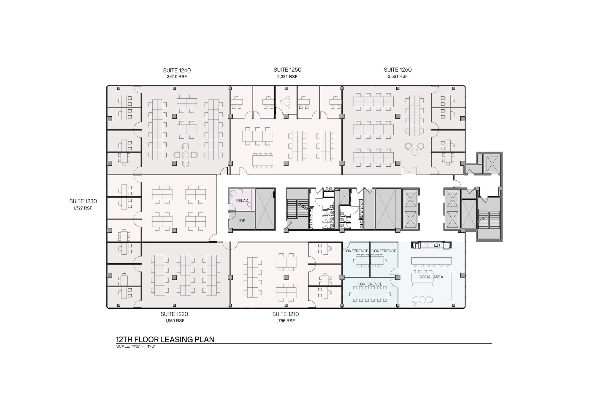 1801 Main St, Houston, TX for lease Floor Plan- Image 1 of 1