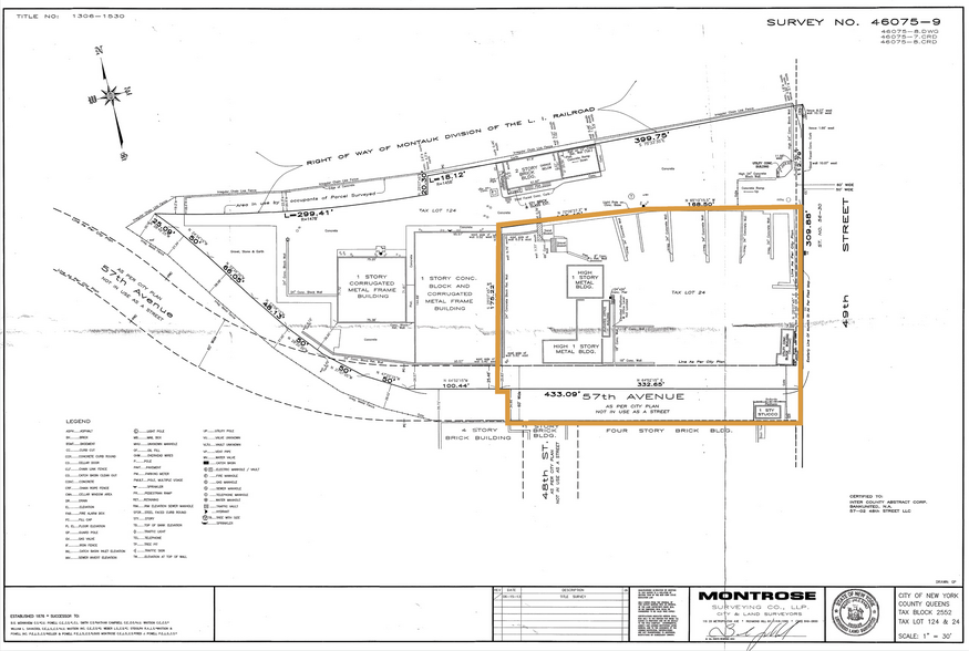 5630 49th St, Maspeth, NY à louer - Plan de site - Image 2 de 2