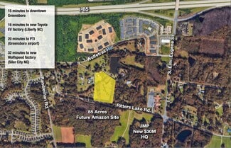 More details for 155 Wolfetrail Rd, Greensboro, NC - Land for Sale