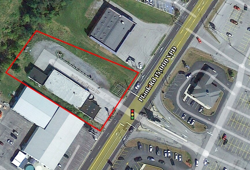 1235 Plank Rd, Duncansville, PA à louer - Aérien - Image 1 de 9