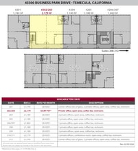 43300-43320 Business Park Dr, Temecula, CA for lease Floor Plan- Image 1 of 1