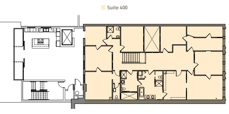 230 Fayetteville St, Raleigh, NC à louer Plan d’étage- Image 1 de 1