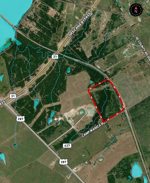 TBD 115.0072 Acres US 287 hwy, Corsicana, TX à vendre - Photo principale - Image 1 de 25