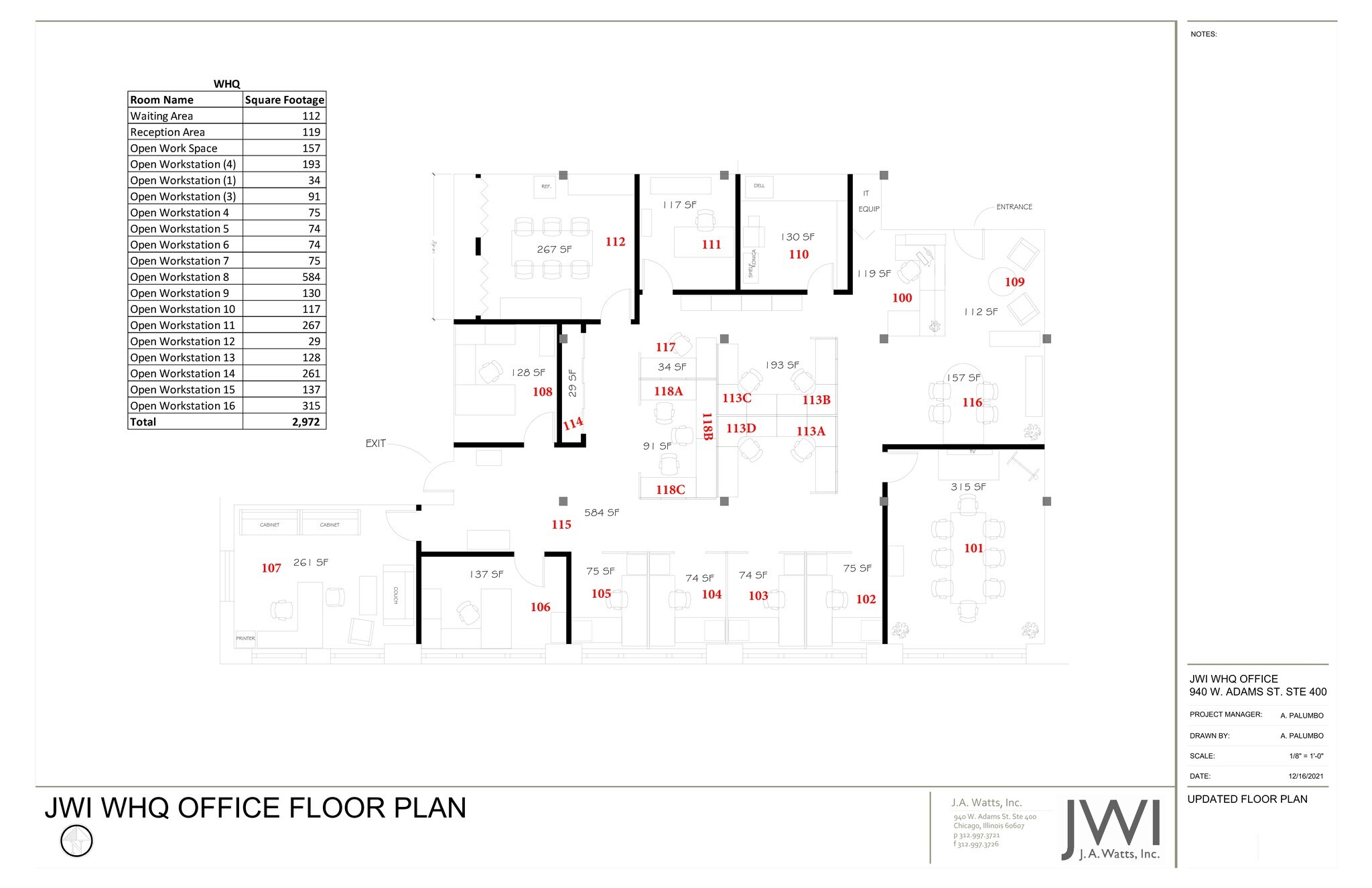 940 W Adams St, Chicago, IL for lease Site Plan- Image 1 of 1