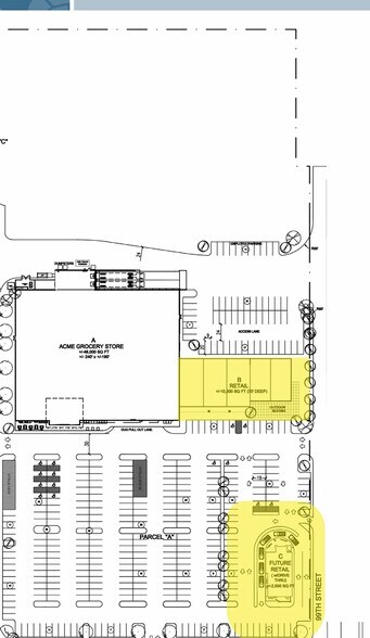 9401 Coastal Hwy, Ocean City, MD à louer - Plan de site - Image 1 de 6