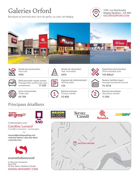 1700 Rue Sherbrooke, Magog, QC for lease - Building Photo - Image 2 of 3