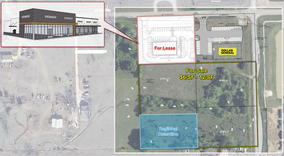 12621 E 122nd St N, Collinsville, OK à vendre - Photo du bâtiment - Image 2 de 4