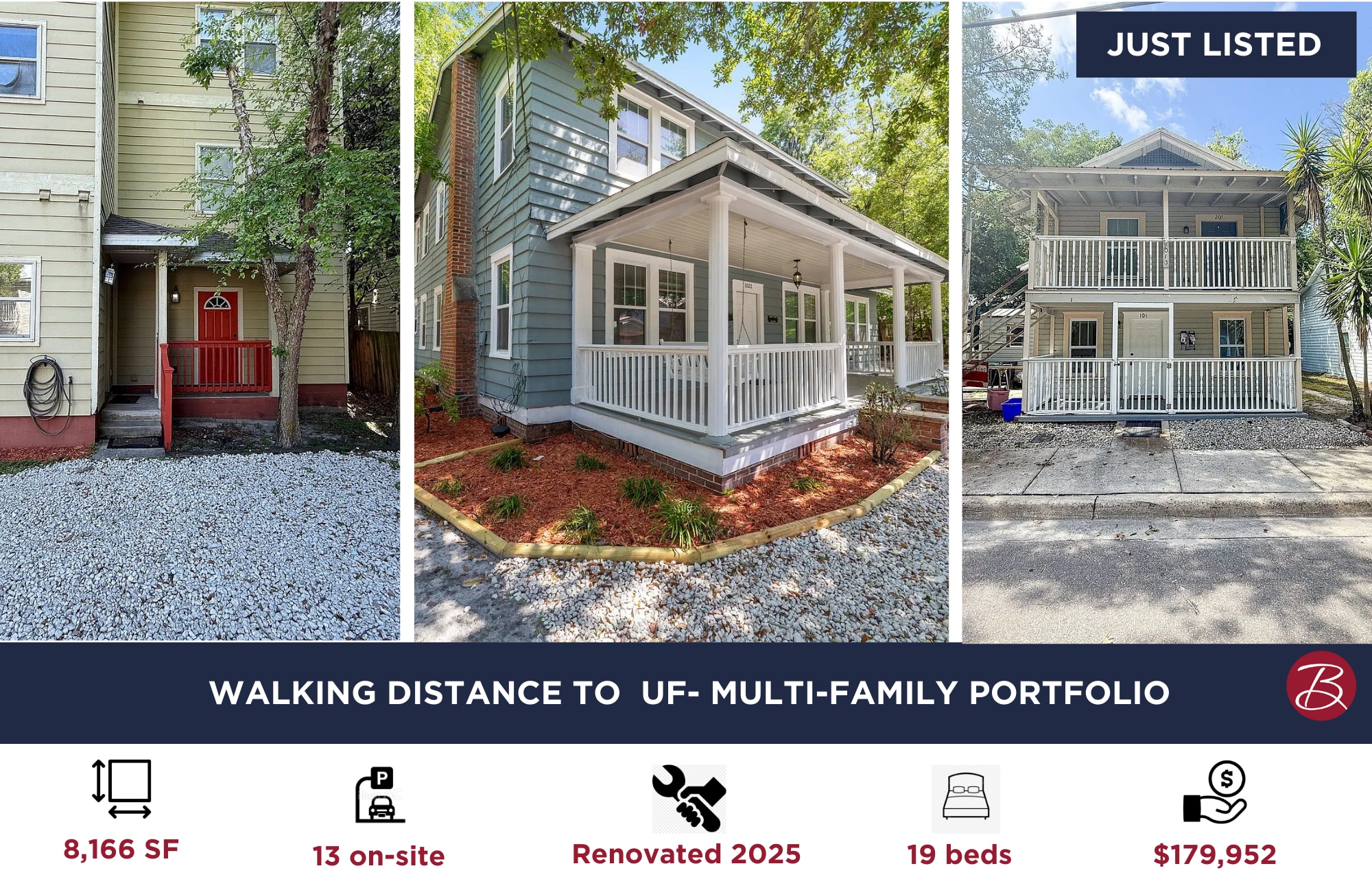 100% Leased Student Housing next to UF portfolio of 2 properties for sale on LoopNet.ca Primary Photo- Image 1 of 38