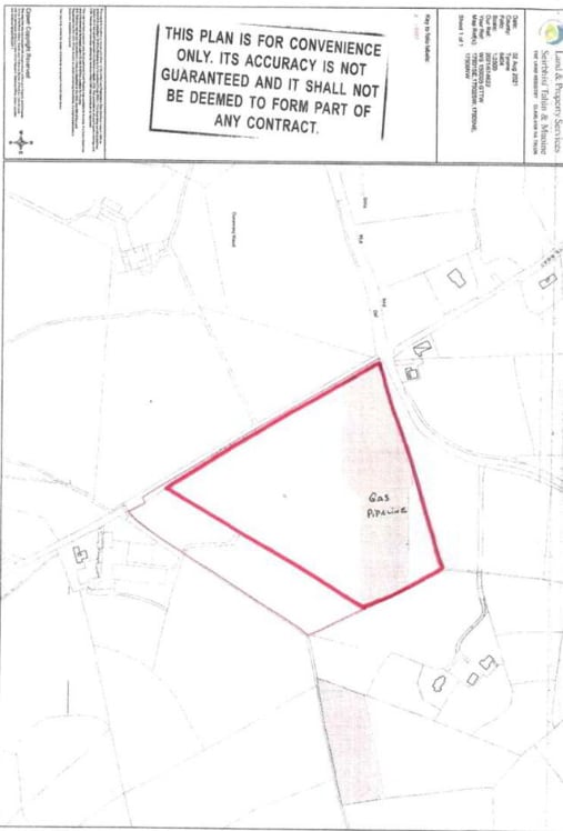 Killyliss Rd, Dungannon à vendre Plan cadastral- Image 1 de 4