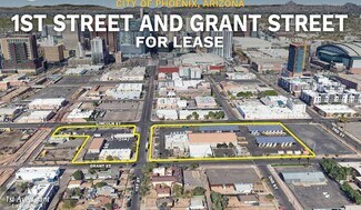 Plus de détails pour 1st St & Grant St, Phoenix, AZ - Terrain à louer