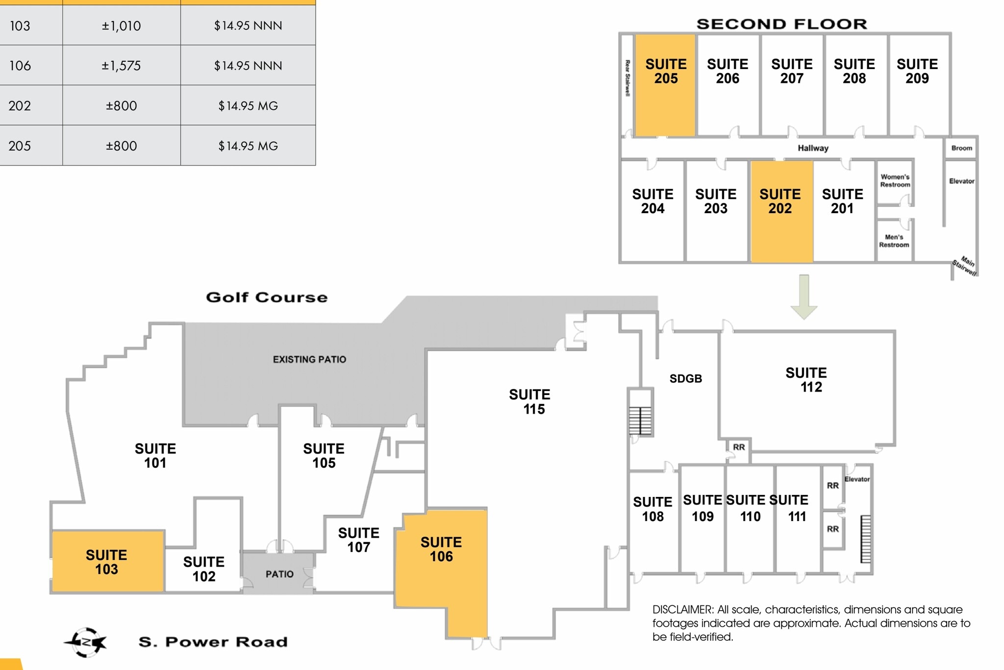 801 S Power Rd, Mesa, AZ for lease Site Plan- Image 1 of 1