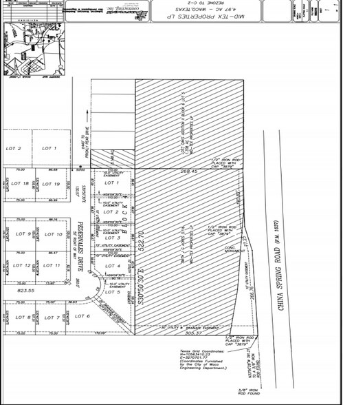 Tbd China Spring Rd, Waco, TX for sale - Site Plan - Image 2 of 2