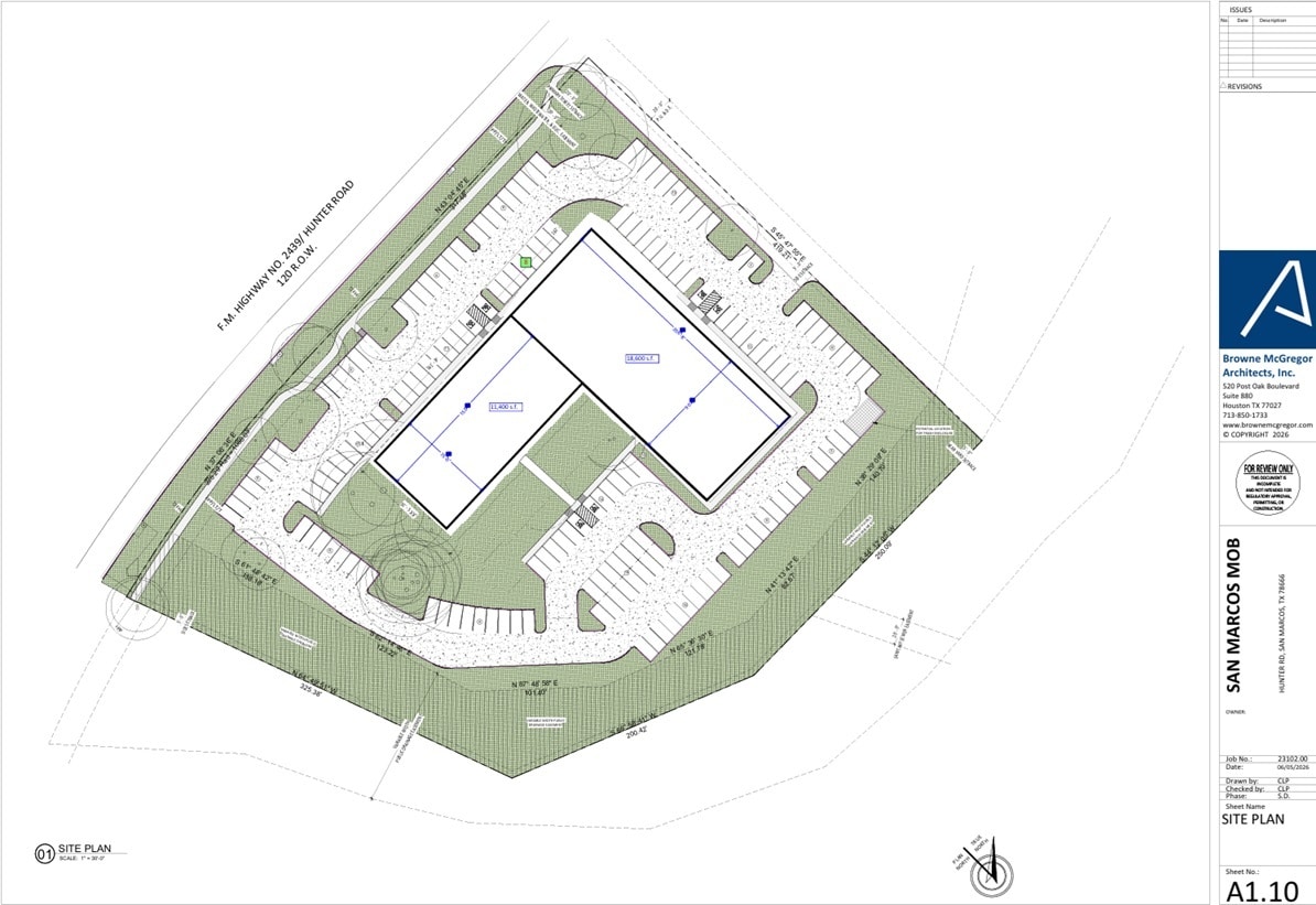 2505 Hunter Rd, San Marcos, TX for lease Site Plan- Image 1 of 7