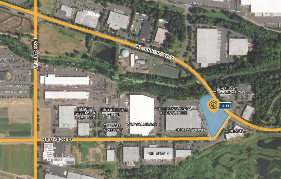 NE Airport Way & Mason St st, Portland, OR à louer - Aérien - Image 2 de 4