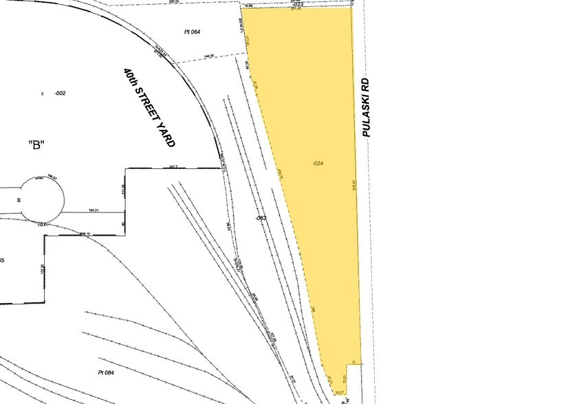 500 N Pulaski Rd, Chicago, IL à louer - Plan cadastral - Image 3 de 11
