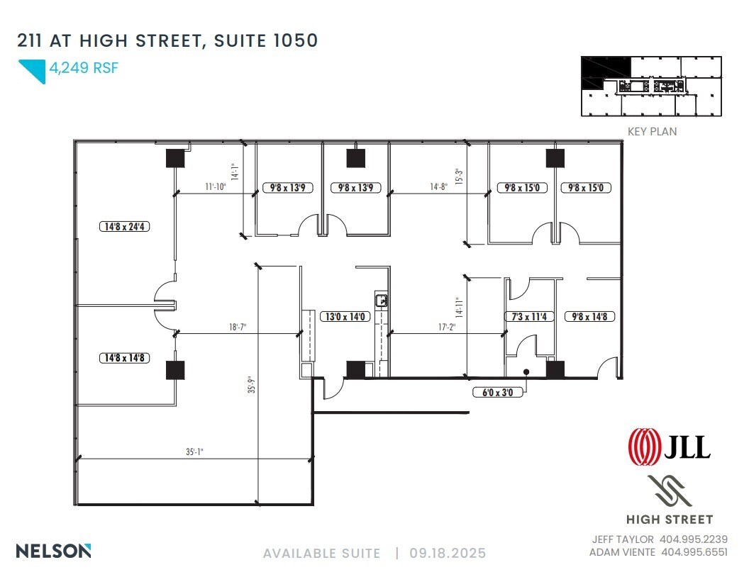 211 Perimeter Center Pky NE, Atlanta, GA for lease Floor Plan- Image 1 of 2