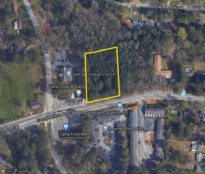 2645 Campbellton Rd, Atlanta, GA à vendre - Aérien - Image 1 de 9