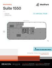 1100 Olive Way, Seattle, WA à louer Plan d’étage- Image 1 de 1