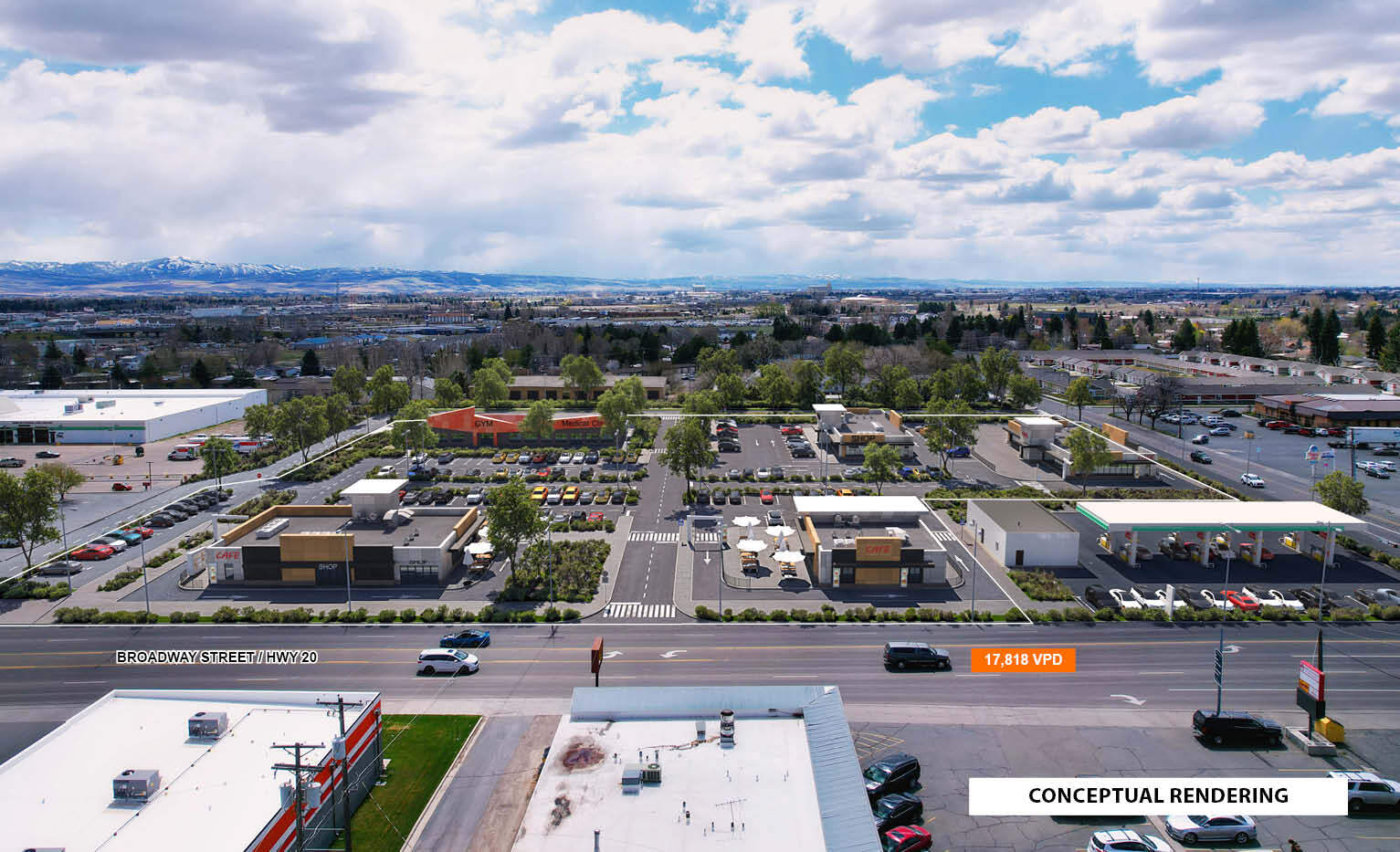 Broadway Street & Skyline Drive, Idaho Falls, ID à louer Photo principale- Image 1 de 5