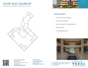 1721 Moon Lake Blvd, Hoffman Estates, IL for lease Floor Plan- Image 1 of 1