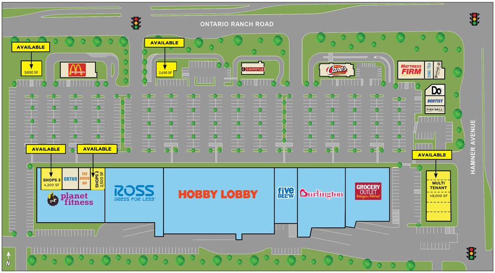 Swc Of Ontario Ranch Road & Hamner Ave, Ontario, CA for lease - Building Photo - Image 2 of 4