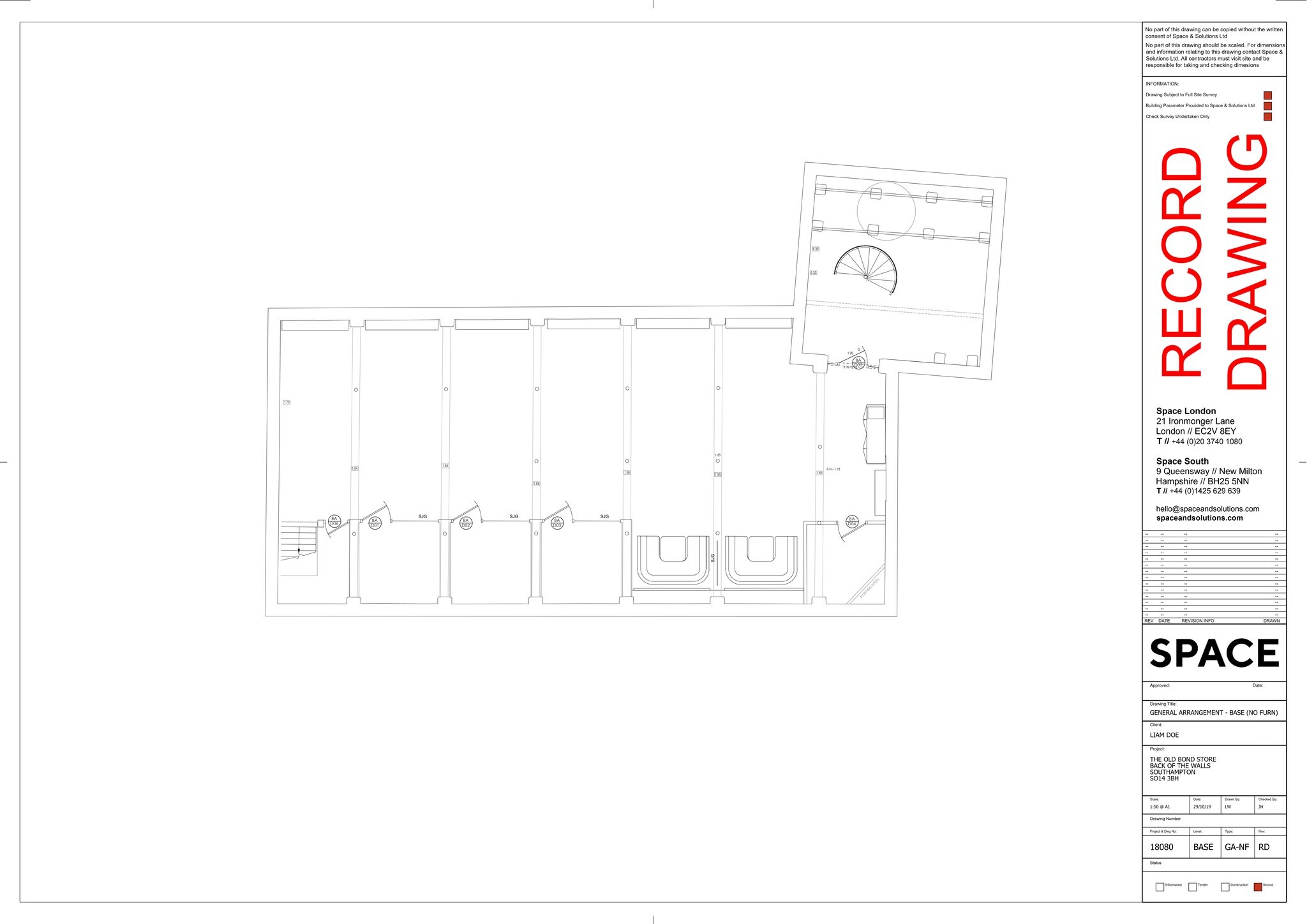 1 Back Of The Walls, Southampton à louer Plan de site- Image 1 de 3