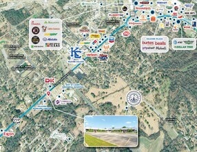 1718 S Henderson Blvd, Kilgore, TX - AÉRIEN  Vue de la carte