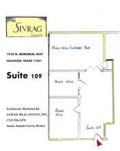 1920 N Memorial Way, Houston, TX for lease Site Plan- Image 1 of 1