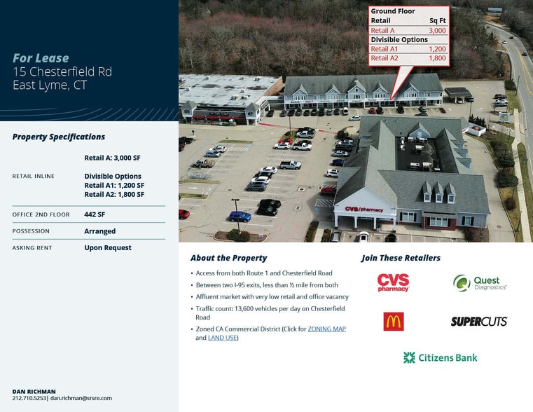 15-19 Chesterfield Rd, East Lyme, CT for lease - Building Photo - Image 2 of 4
