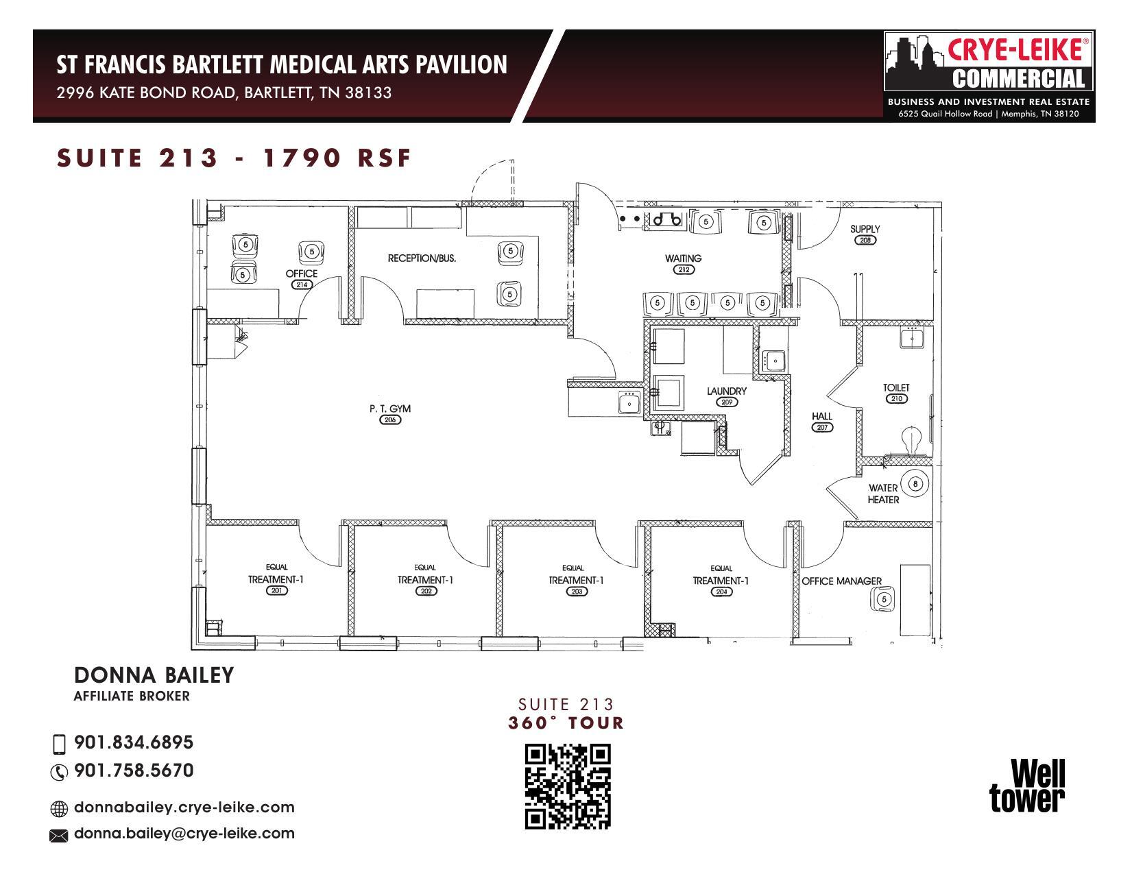 2996 Kate Bond Rd, Bartlett, TN for lease Floor Plan- Image 1 of 1