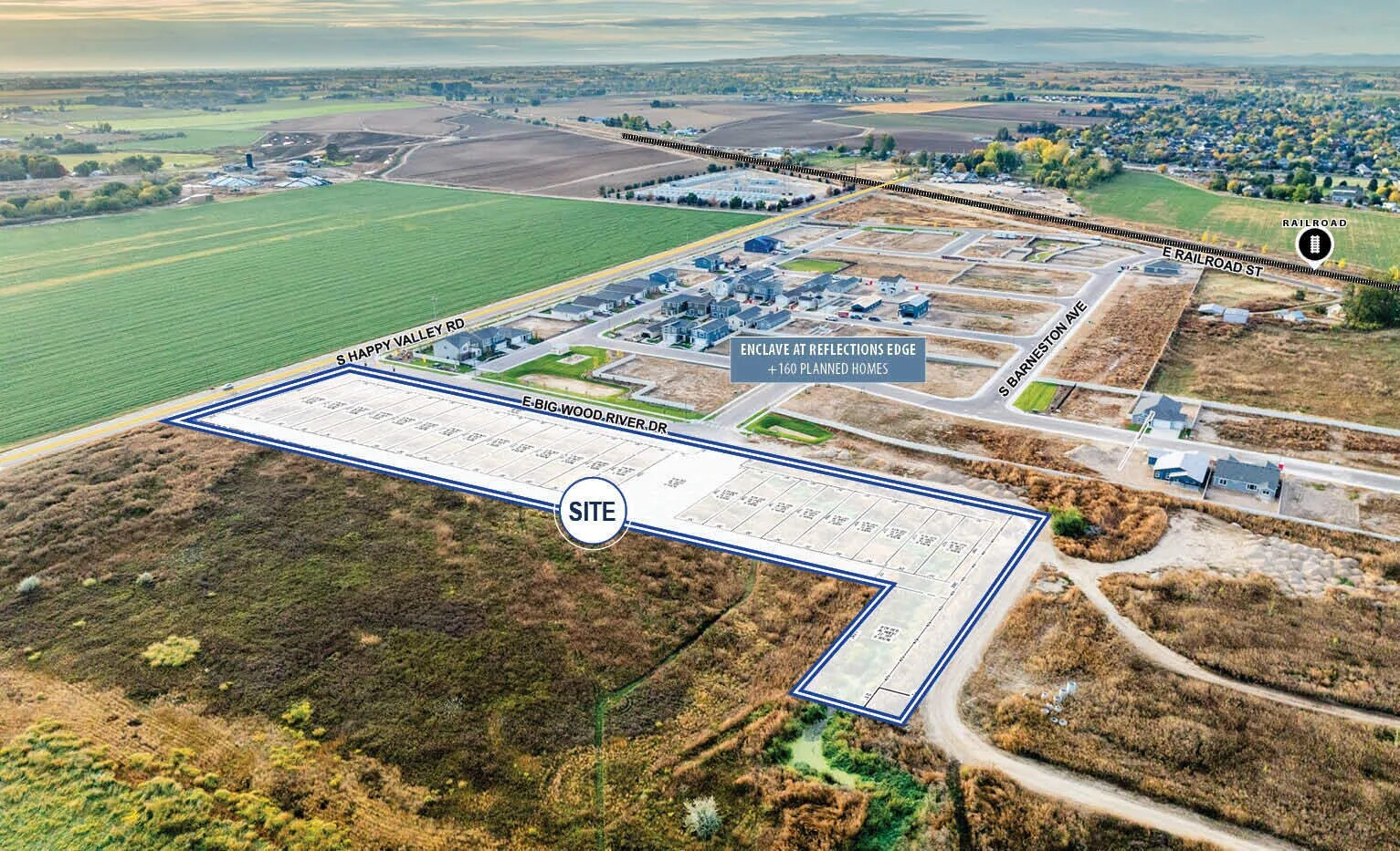 0 E Railroad St, Nampa, ID à vendre Photo principale- Image 1 de 10