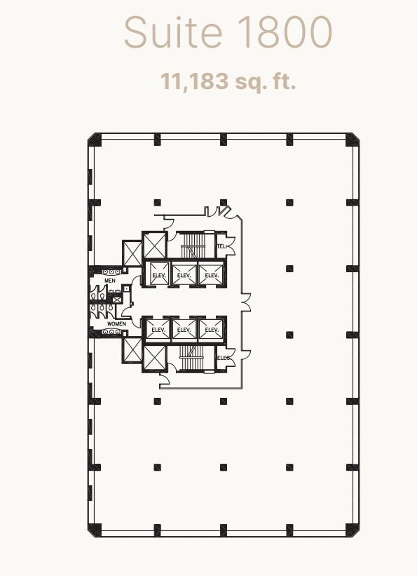 141 Adelaide St W, Toronto, ON for lease Floor Plan- Image 1 of 1