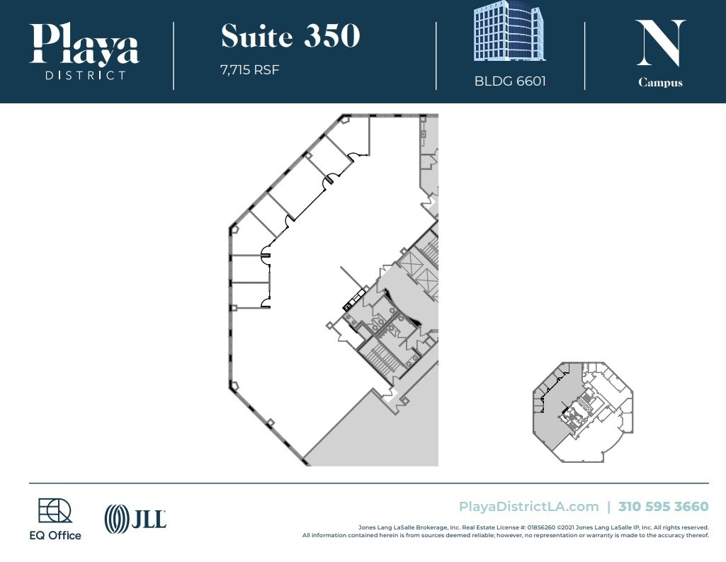 6100 Center Dr, Los Angeles, CA for lease Floor Plan- Image 1 of 1